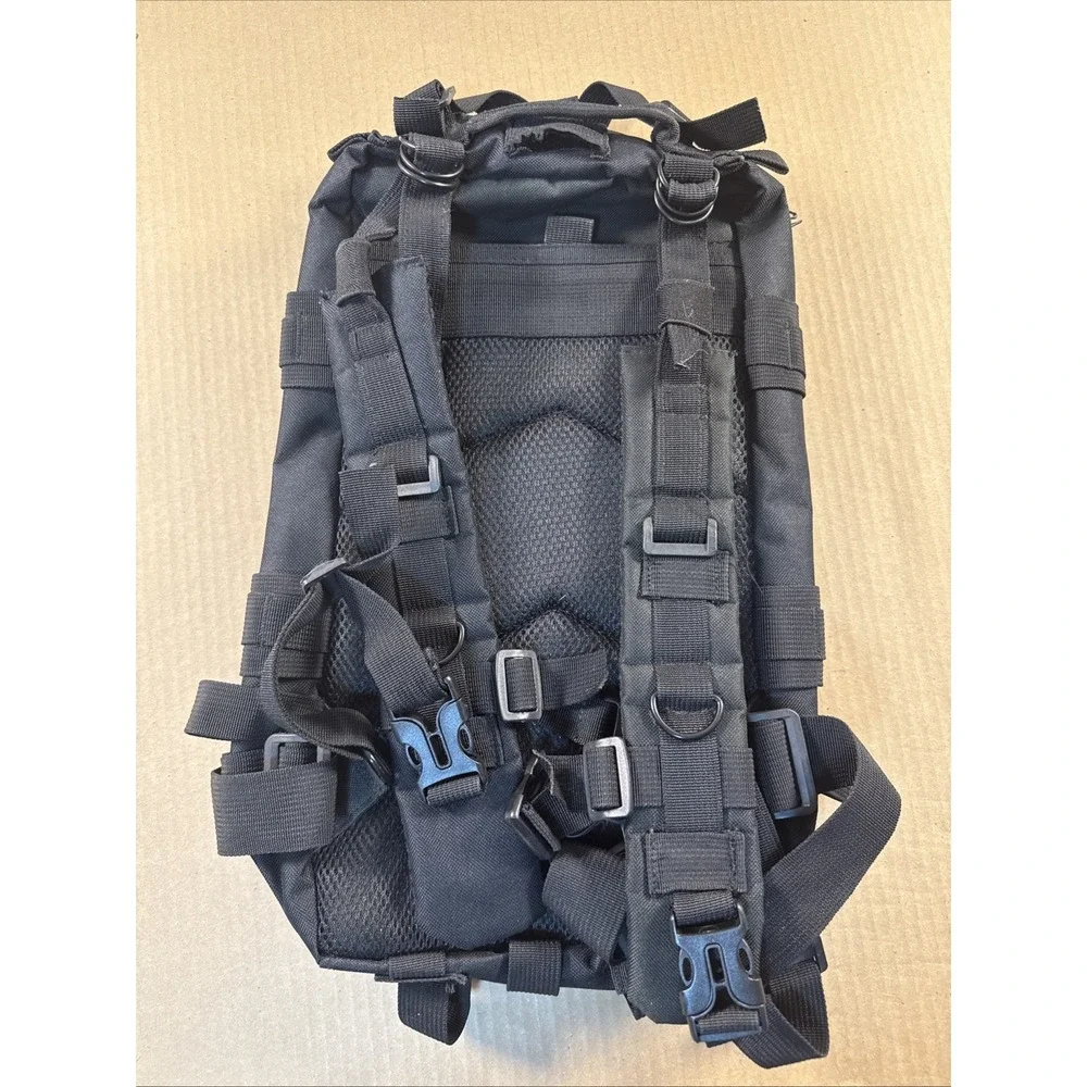 Monkeypaks Small Backpack, Black Tactical